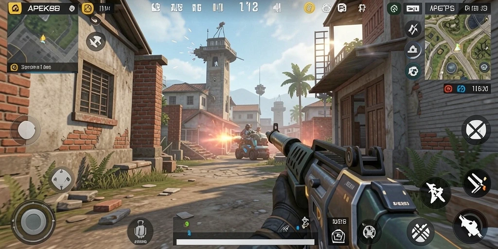 Gameplay APEK88 menampilkan aksi menegangkan dengan grafik menarik.