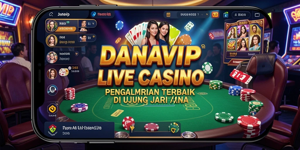 Gameplay mendebarkan dari DANAVIP dengan dealer langsung.