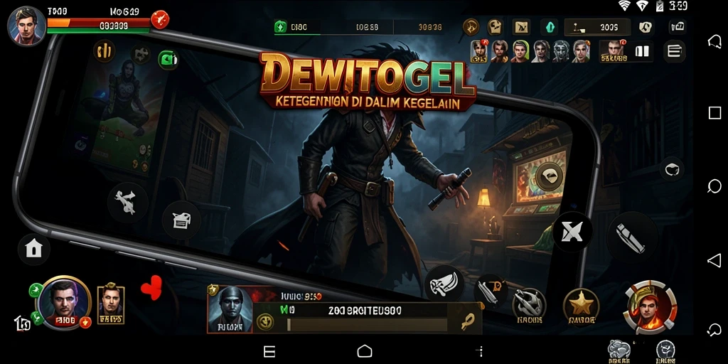 Gameplay mencekam DEWITOGEL dengan suasana Horror yang intens.