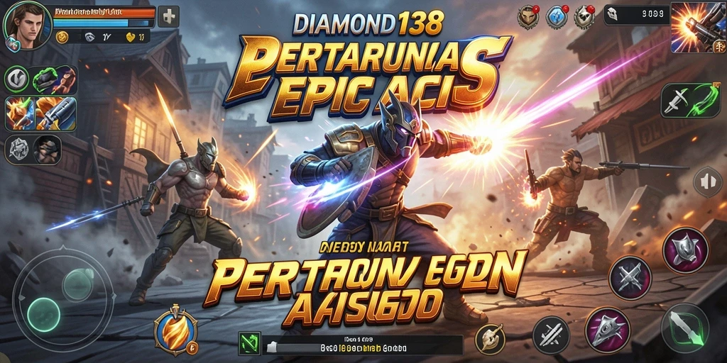 Gameplay action menegangkan di DIAMOND138 dengan grafis menawan.