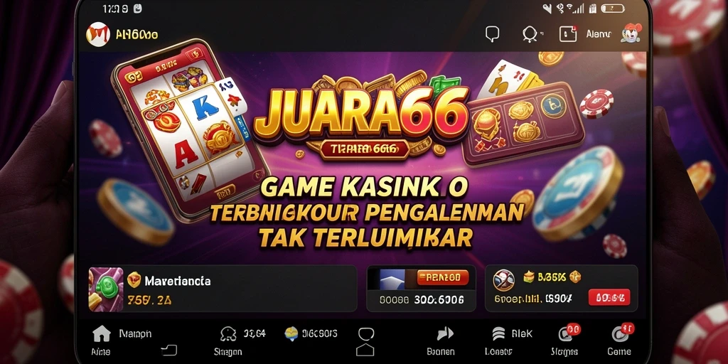Screenshot JUARA666 menampilkan gameplay kasino yang menarik dan grafis yang memukau.