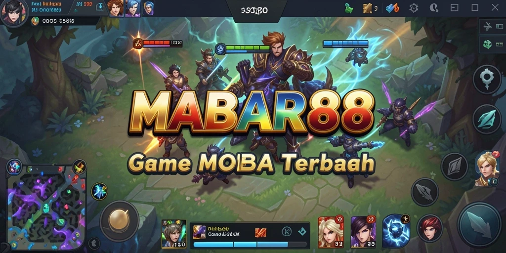 Gameplay MABAR88 yang seru dan menegangkan dalam pertempuran tim.