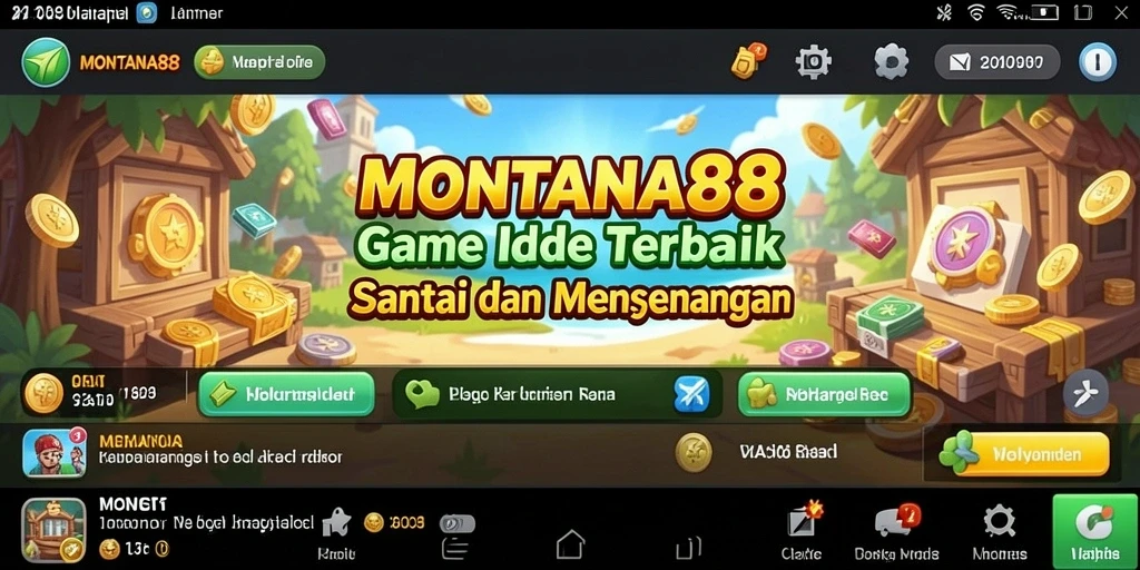 Screenshot MONTANA88 menampilkan gameplay Idle yang menarik dan interaktif.