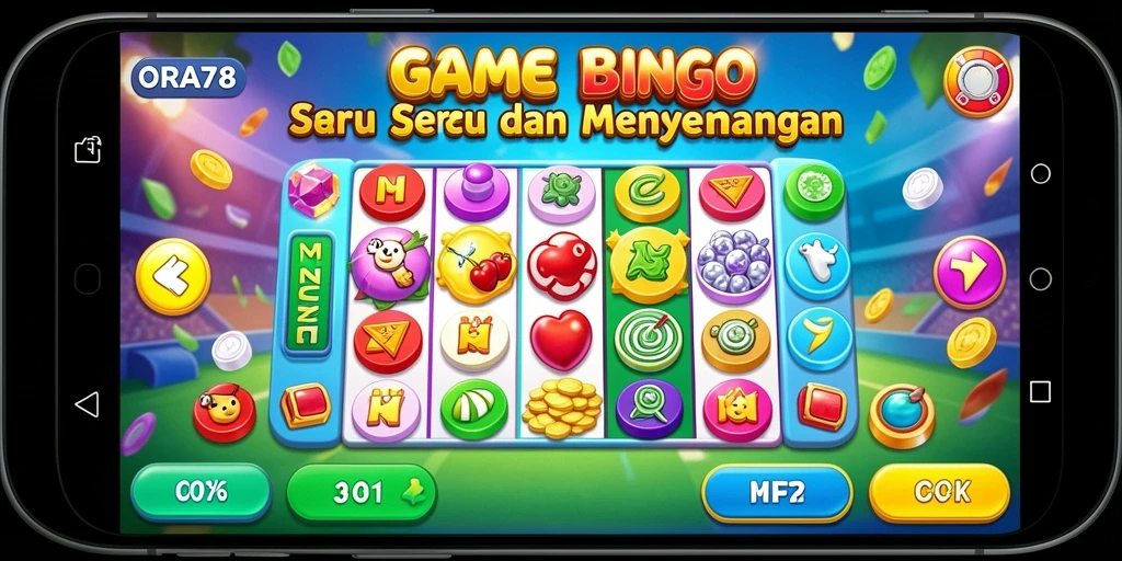 Tampilan gameplay Bingo ORA78 yang seru dan menarik.