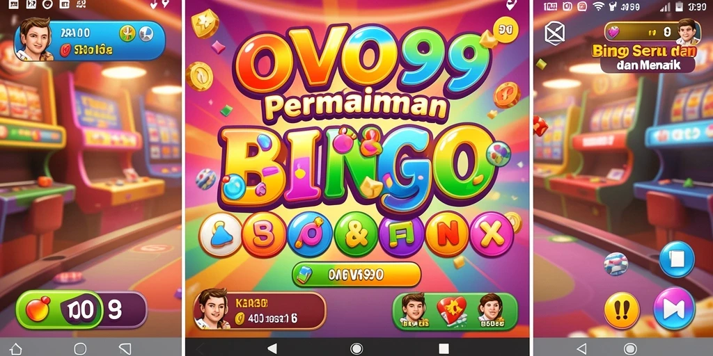 Tampilan gameplay seru dari OVO99 dengan berbagai fitur Bingo.