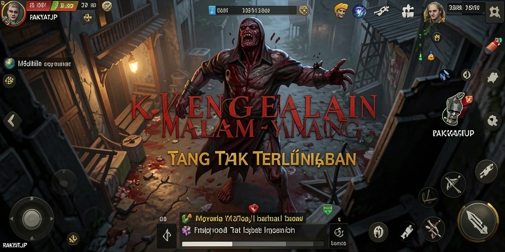 Tampilan mendebarkan dari gameplay RAKYATJP yang menegangkan.