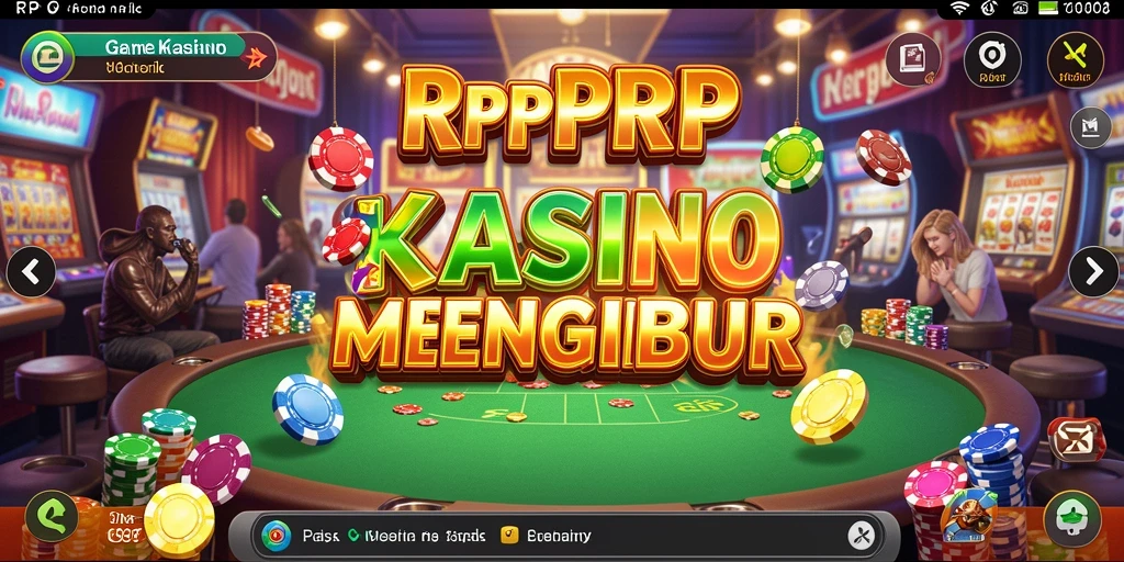 Screenshot utama RPRPRP menampilkan aksi seru permainan Kasino.