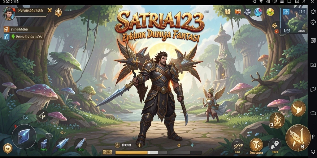Tampilan screenshot SATRIA123 menunjukkan aksi seru dan lokasi menakjubkan.