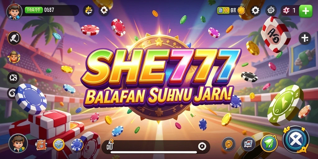 Tangkapan layar SHE777 menampilkan aksi balapan yang mendebarkan dan grafis yang menakjubkan.