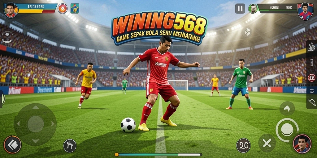 Tampilan gameplay seru dan mendebarkan dari WINNING568.